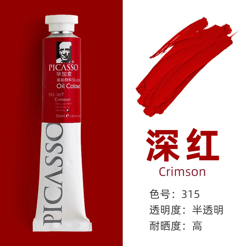 170ml Large Tubes Oil Paint