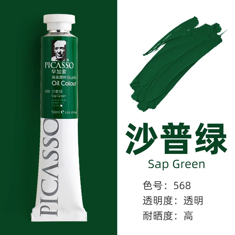 170ml Large Tubes Oil Paint
